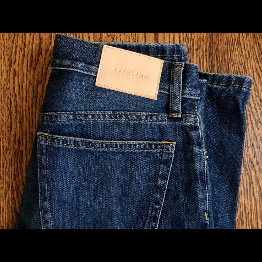 Everlane Organic Cotton Super Soft Straight Leg Jean